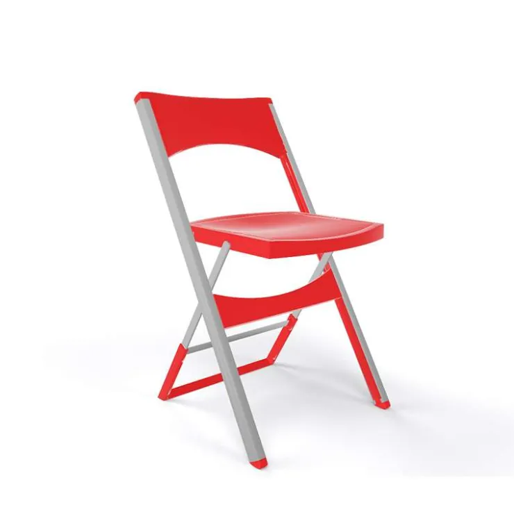 Chaise De Cuisine*Compact Chaise pliante solide en technopolymère et métal aluminium