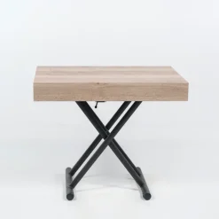 Altacom Table De Salon|Table Pour Petit Espace*Compact Table réglable en hauteur et extensible en mélaminé