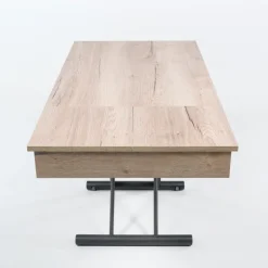 Altacom Table De Salon|Table Pour Petit Espace*Compact Table réglable en hauteur et extensible en mélaminé