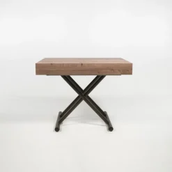 Altacom Table De Salon|Table Pour Petit Espace*Compact Table réglable en hauteur et extensible en mélaminé