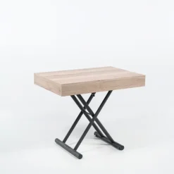 Altacom Table De Salon|Table Pour Petit Espace*Compact Table réglable en hauteur et extensible en mélaminé