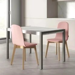 Cancio Table De Cuisine*Concept métal Table en céramique extensible