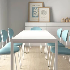 Cancio Table De Cuisine*Concept métal Table en céramique extensible