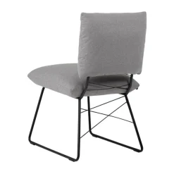 Mobitec Chaise De Salle à Manger|Chaise Salon*Cosy ® Chaise confortable design en tissu et structure métal