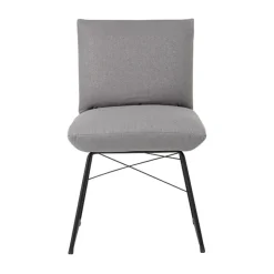 Mobitec Chaise De Salle à Manger|Chaise Salon*Cosy ® Chaise confortable design en tissu et structure métal
