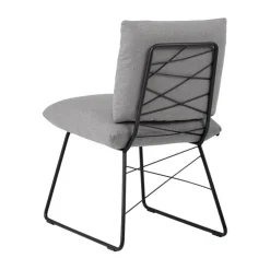 Mobitec Chaise De Salle à Manger|Chaise Salon*Cosy ® Chaise confortable design en tissu et structure métal