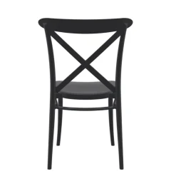 Chaise De Cuisine*Cross Chaise de cuisine style bistrot empilable en polypropylène
