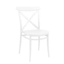 Chaise De Jardin*Cross Chaise de terrasse bistrot empilable en polypropylène