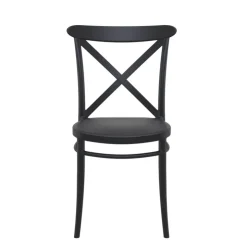 Chaise De Jardin*Cross Chaise de terrasse bistrot empilable en polypropylène