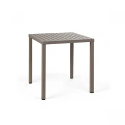 Table De Jardin*Cube Table de jardin réglable en hauteur carrée fabriquée en Italie