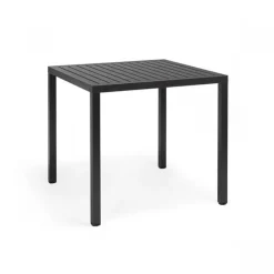Table De Jardin*Cube Table de jardin réglable en hauteur carrée fabriquée en Italie