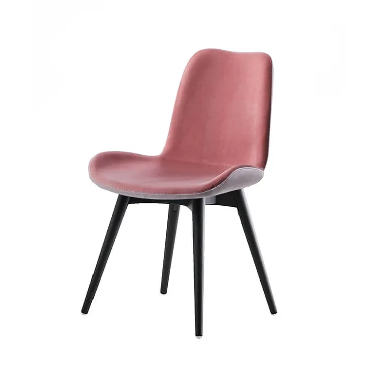 Midj Chaise Salon|Chaise De Salle à Manger*Dalia ® Chaise confortable en tissu bicolore fabriquée en Italie