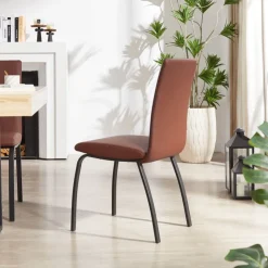 Chaise De Cuisine|Chaise De Salle à Manger*DarcyChaise de salle à manger rembourrée avec pieds en métal