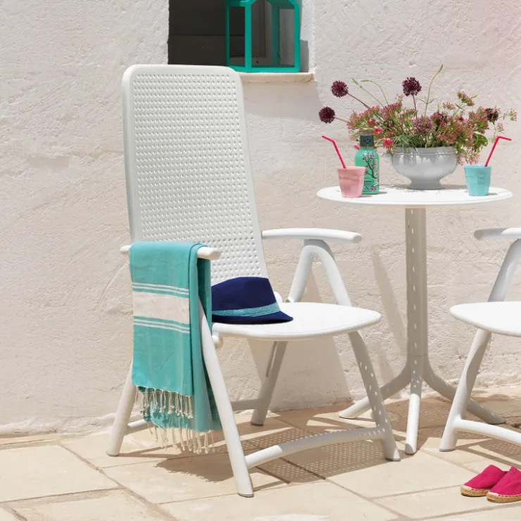 Chaise De Jardin|Fauteuil De Jardin*Darsena Fauteuil d'extérieur pliant et réglable en polypropylène