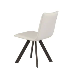 Mobliberica Chaise De Salle à Manger*Denia Moblibérica® Chaise moderne en synthétique et métal