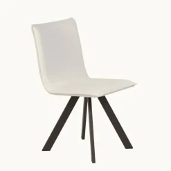 Mobliberica Chaise De Salle à Manger*Denia Moblibérica® Chaise moderne en synthétique et métal