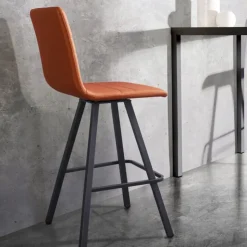 Europea Tabouret Snack (assise +/- 65 Cm)|Tabouret De Bar (assise +/- 80 Cm)*Diego Tabouret snack pivotant de fabrication italienne