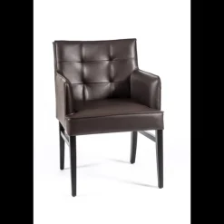 Sessio Chaise De Cuisine|Chaise De Salle à Manger*Diem 4 Fauteuil matelassé en synthétique et bois