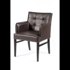 Sessio Chaise De Cuisine|Chaise De Salle à Manger*Diem 4 Fauteuil matelassé en synthétique et bois