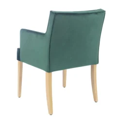 Sessio Chaise De Salle à Manger|Chaise Salon*Diem Fauteuil contemporain rembourré en tissu et pieds en bois