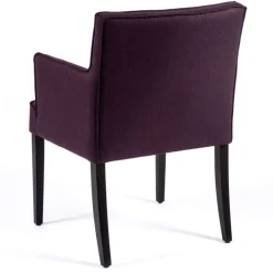 Sessio Chaise De Salle à Manger|Chaise Salon*Diem Fauteuil contemporain rembourré en tissu et pieds en bois