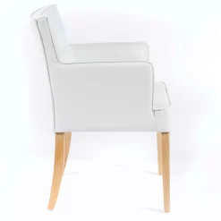 Sessio Chaise De Cuisine|Chaise De Salle à Manger*Diem Fauteuil contemporain rembourré en synthétique pieds en bois