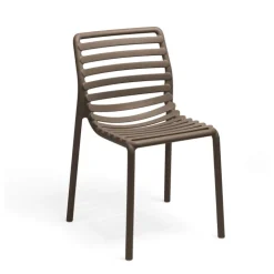 Chaise De Jardin*Doga bistrot Chaise de jardin design empilable sans accoudoirs de fabrication italienne