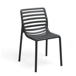Chaise De Jardin*Doga bistrot Chaise de jardin design empilable sans accoudoirs de fabrication italienne