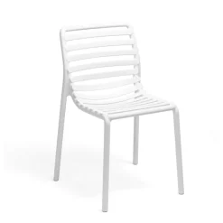 Chaise De Jardin*Doga bistrot Chaise de jardin design empilable sans accoudoirs de fabrication italienne