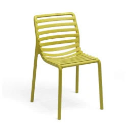 Chaise De Jardin*Doga bistrot Chaise de jardin design empilable sans accoudoirs de fabrication italienne