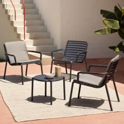 Fauteuil De Jardin*Doga Fauteuil de jardin bas relax design italien