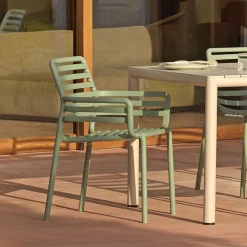 Chaise De Jardin|Fauteuil De Jardin*Doga Fauteuil de jardin design empilable fabriqué en Italie