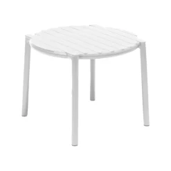 Table De Jardin*Doga Table basse de jardin ronde empilable fabriquée en Italie