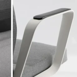 Sokoa Chaise De Bureau|Fauteuil De Bureau*Eden 02 Fauteuil de direction en tissu avec têtière made in France