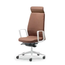 Sokoa Chaise De Bureau|Fauteuil De Bureau*Eden 02 Fauteuil de direction en tissu avec têtière made in France