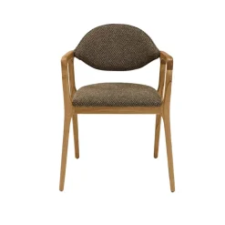 Dasras Chaise De Salle à Manger|Chaise Salon*Eden Fauteuil design en bois massif et tissu