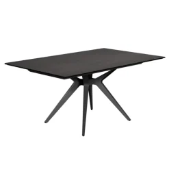 Cancio Table De Salle à Manger*Eiffel Central Table moderne en céramique avec pied central et allonge