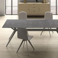 Cancio Table De Salle à Manger*Eiffel Table à manger moderne en Dekton