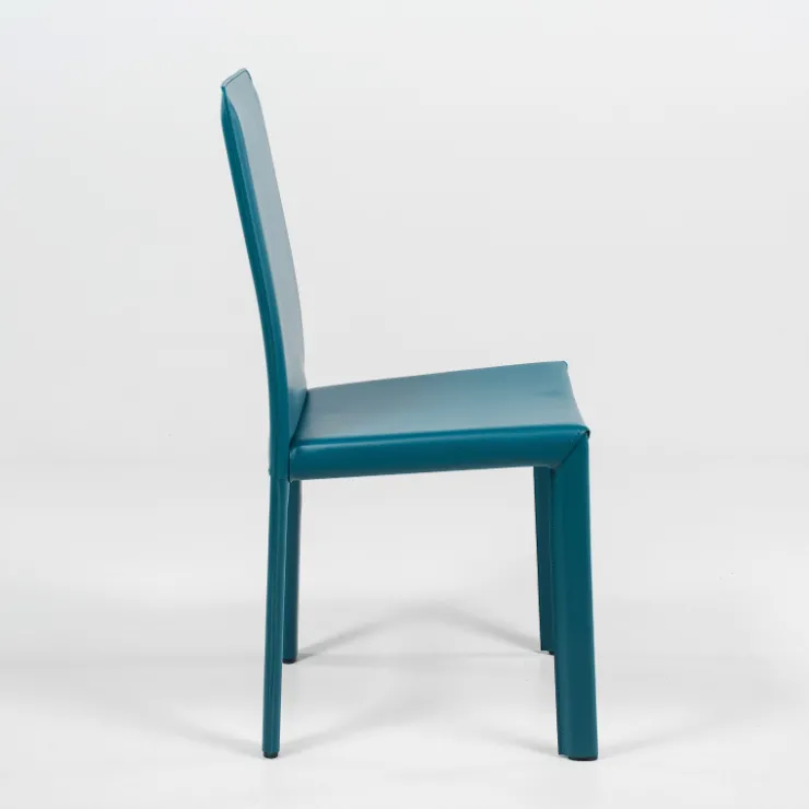 Airnova Chaise De Salle à Manger*Elisa A Chaise de salle à manger en croûte de cuir