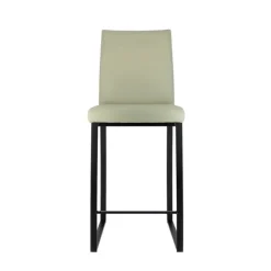 Perfecta Tabouret Snack (assise +/- 65 Cm)|Tabouret De Bar (assise +/- 80 Cm)*Elite Tabouret snack rembourré en simili et métal