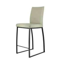 Perfecta Tabouret Snack (assise +/- 65 Cm)|Tabouret De Bar (assise +/- 80 Cm)*Elite Tabouret snack rembourré en simili et métal