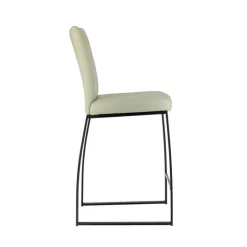 Perfecta Tabouret Snack (assise +/- 65 Cm)|Tabouret De Bar (assise +/- 80 Cm)*Elite Tabouret snack rembourré en simili et métal