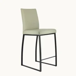 Perfecta Tabouret Snack (assise +/- 65 Cm)|Tabouret De Bar (assise +/- 80 Cm)*Elite Tabouret snack rembourré en simili et métal