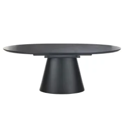 Table De Salle à Manger*EllaTable design ovale extensible avec pied central