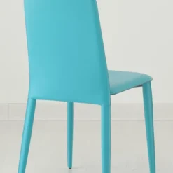 Airnova Chaise De Salle à Manger*Ely 2 Chaise de salle à manger en croûte de cuir avec pieds gainés