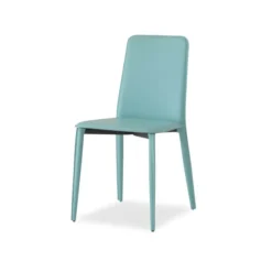 Airnova Chaise De Salle à Manger*Ely 2 Chaise de salle à manger en croûte de cuir avec pieds gainés