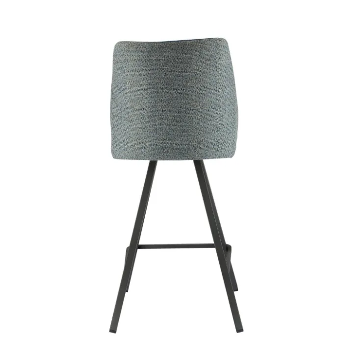 Europea Tabouret Snack (assise +/- 65 Cm)|Tabouret De Bar (assise +/- 80 Cm)*Emma Tabouret snack pivotant bicolore avec pieds en métal