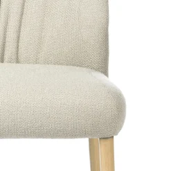 Mobitec Chaise De Salle à Manger|Chaise Salon*Enora ® Chaise cocooning en tissu et pieds en bois