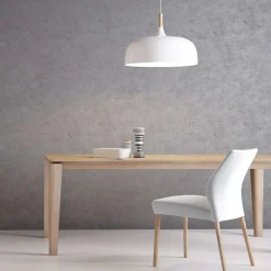 Mobitec Chaise De Salle à Manger|Chaise Salon*Enora ® Chaise cocooning en tissu et pieds en bois