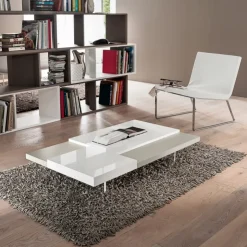 La primavera Table De Salon*Erica Table basse bicolore moderne